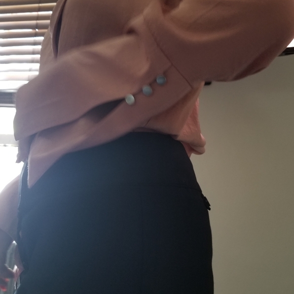 🔥K/Lab Blouson Bodysuit Flarred Sleeve - Picture 7 of 9